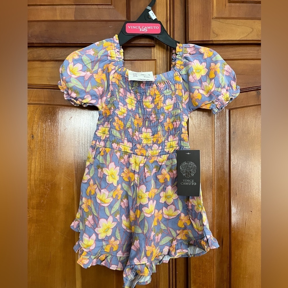 NWT Vince Camuto kid’s romper size girls 3T